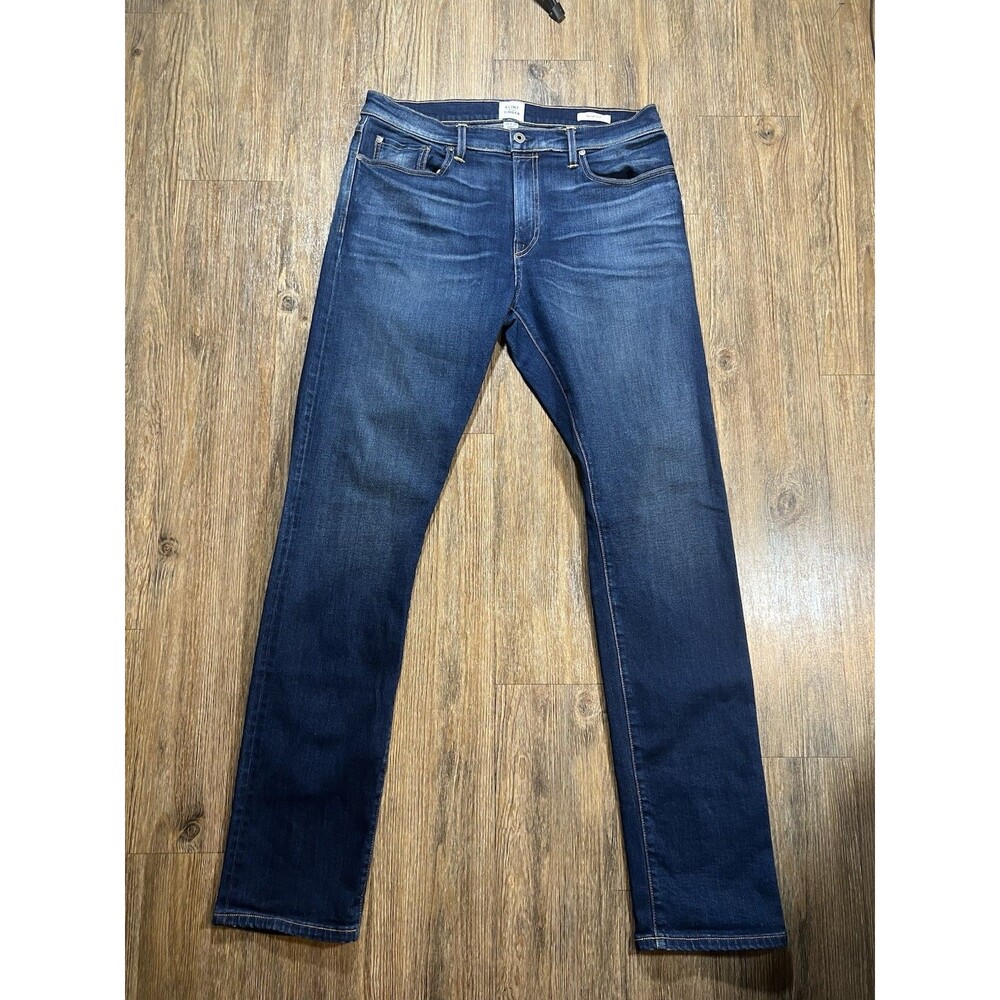 Flint And Tinder Jeans Men's 34x34 Slim Fit Blue Denim Cotton Casual Stretch